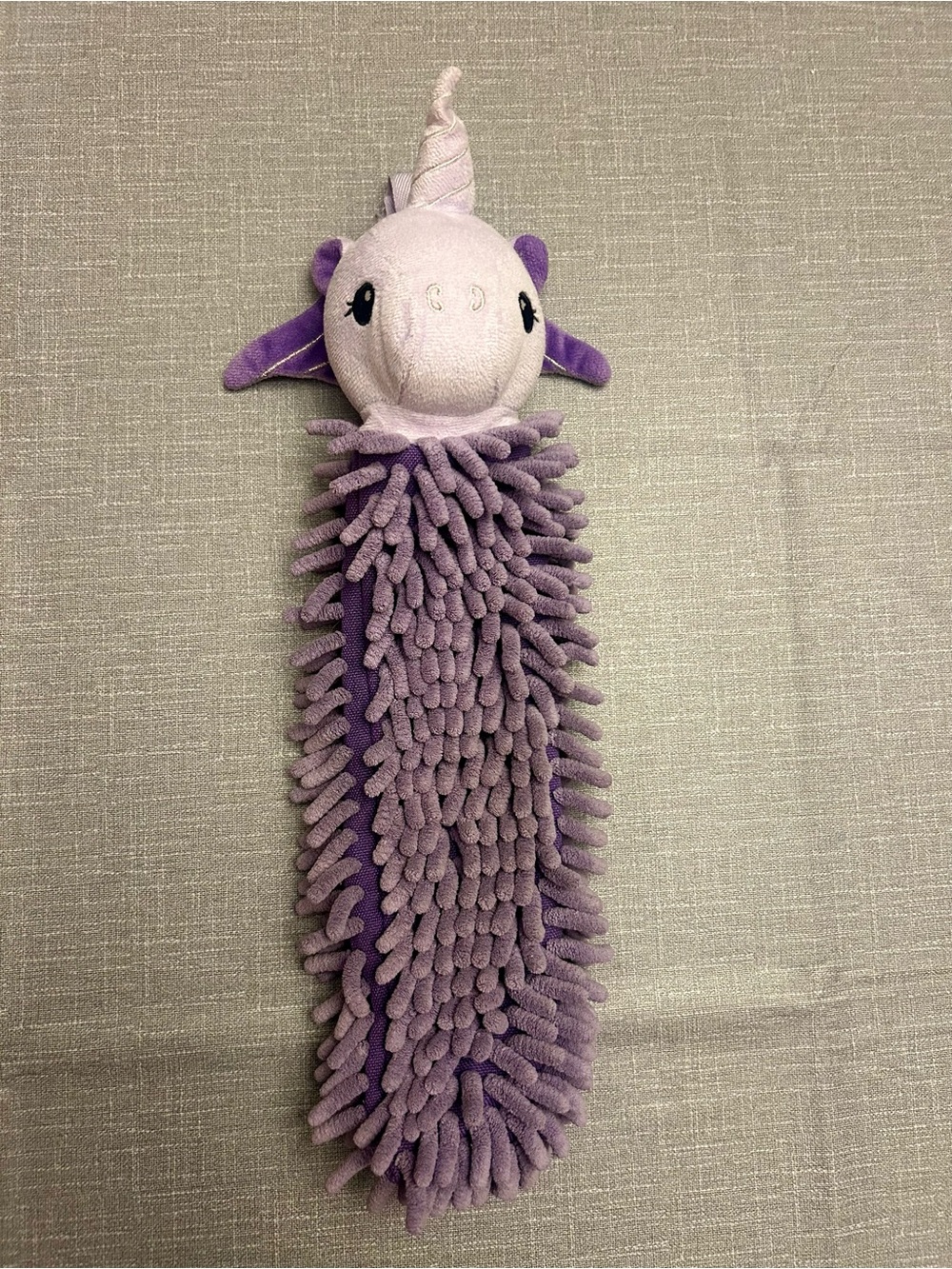 Norwex Pet To Dry Purple Unicorn Kids Towel